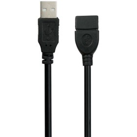 تصویر کابل افزایش طول USB اسکار مدل 082 / طول 1.5 متر Gold Oscar 1.5m Male to USB Female Cable