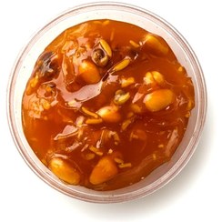 تصویر مسقطی مغزدار زعفرانی کاسه ای شیراز 