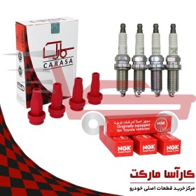 تصویر پک شمع و وایر پژو 206 تیپ 5 