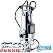 تصویر پمپ لجنکش تمام استیل فلوتردار پنتاکس ایتالیا مدل DX80/2G 