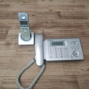 تصویر تلفن بیسیم پاناسونیک KX-TG 2873 ( استوک ) - نقره‌ای Panasonic KX-TG 2873