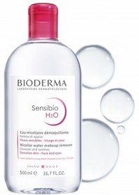 تصویر میسلار واتر پوست خشک و حساس بایودرما BIODERMA ا Bioderma sensibio H2O make-up Removing Micellar Water Bioderma sensibio H2O make-up Removing Micellar Water