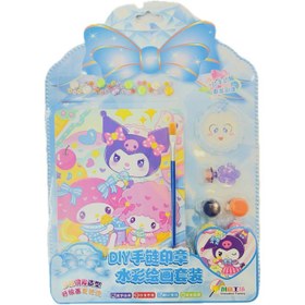 تصویر ست رنگ آمیزی با گواش 