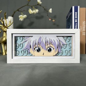 تصویر تابلو لایت باکس کیلوا انیمه هانتر ایکس هانتر | Hunter x Hunter Killua Light Box 