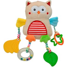 تصویر عروسک پولیشی جغجغه ای مدل جغد کد 7037598 