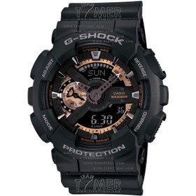 تصویر ساعت مچی عقربه ای مردانه کاسیو جی شاک مدل GA-110RG ا Casio G-shock GA-110RG Watch Casio G-shock GA-110RG Watch