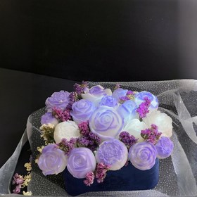 تصویر باکس شمع نیلوفر 