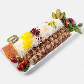 تصویر چلو کباب کوبیده 