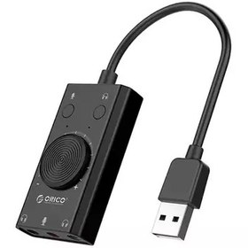 تصویر کارت صدا اکسترنال اوریکو Orico USB External Sound Card SC2 