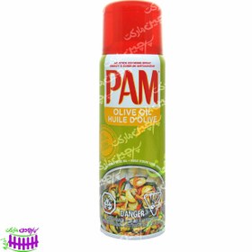 تصویر اسپری روغن زیتون بدون بو 140 گرم پم – pam 