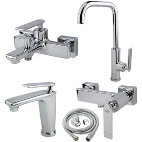 تصویر ست شیرآلات کسری مدل آمازون 