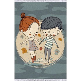 تصویر فرش کودک طرح دوستی کد DC11 