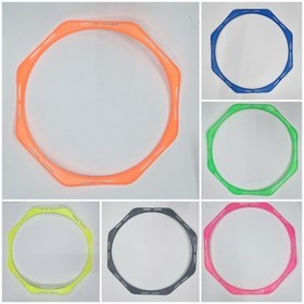 تصویر حلقه چابکی 8 ضلعی ژله ای نشکن - صورتی 