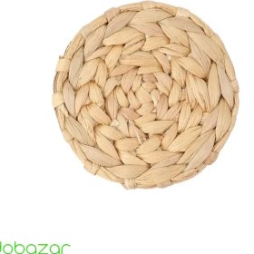 تصویر زیرلیوانی حصیری 