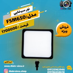 تصویر نور ثابت SMD مدل : FSM-650 