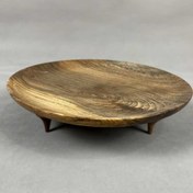 تصویر شیرینی خوری چوبی پایه دار - کد 7 