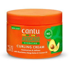 تصویر کرم فر کننده و آبرسان مو کنتو آووکادو Cantu Avocado Hydrating Curling Cream