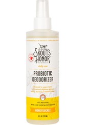 تصویر اسپری خوشبو کننده و نرم کننده پوست و مو گربه Skout’s Honor probiotic Deodorizer