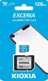 تصویر مموری 128 گیگابایت کیوکسیا کلاس 10 memory micro sd card kioxia 128gb