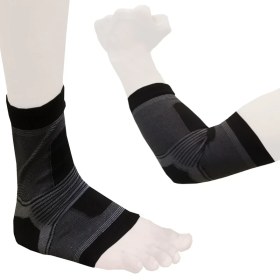 تصویر قوزک بند و آرنج بند طبی مدل 221 