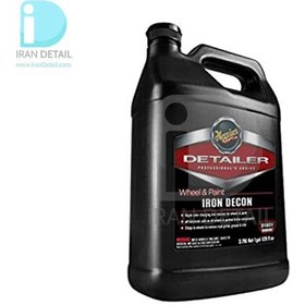 تصویر جرم گیر قوی رینگ و بدنه خودرو 4 لیتری مگوایرز مدل Meguiars Wheel & Paint Iron Decon Pro-Strength Iron Remover D1801 