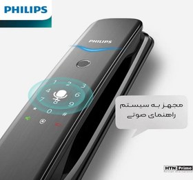 تصویر دستگیره هوشمند HTN کد DDL702E_5HWS 