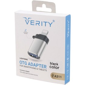 تصویر تبدیل Verity A311 OTG USB To Lightning Verity A311 USB TO LIGHTNING OTG