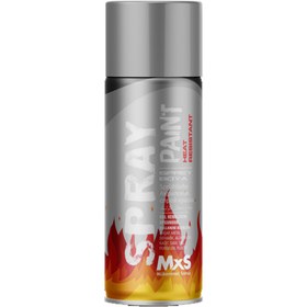 تصویر اسپری نسوز نقره ای ام ایکس اس – MXS Heat Resistant Spray Paint Silver 