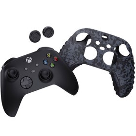 تصویر Silicone Cover for Xbox Controller Sparkfox - CAMO روکش دسته حرفه ای Sparkfox برای دسته XBOX Series X/S - ارتشی