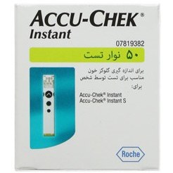 تصویر نوار تست قند خون اکیو چک اینستنت 50 عددی Accu Check Instant Blood Glucose Test Strip