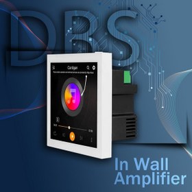 تصویر آمپلی فایر پلیر دیواری مدل ۴ اینچ ۴۰۰ وات 