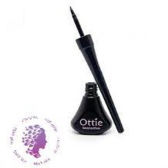 تصویر خط چشم مایع ماژیکی کوزه ای اوتی | ottie dip eyeliner waterproof 