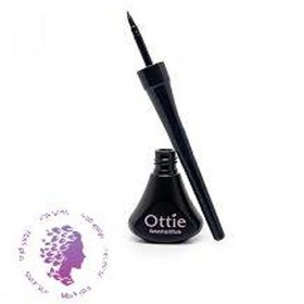 تصویر خط چشم مایع ماژیکی کوزه ای اوتی | ottie dip eyeliner waterproof 