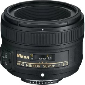 تصویر لنز نیکون Nikon AF-S NIKKOR 50mm f/1.8G 