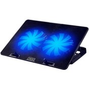 تصویر پایه خنک‌کننده 2 فن لپ‌تاپ هویت مدل HV-F2083 HAVIT F2083