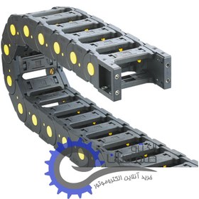 تصویر انرژی چین (Energy chain) برند جفلو (JFLO) ابعاد 35 در 50 میلیمتر JFLO brand energy chain, dimensions 35 x 50 mm