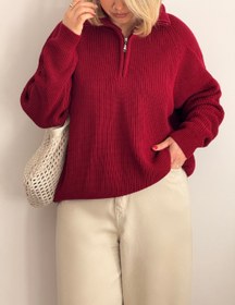 تصویر نیم زیپ بافت 548 