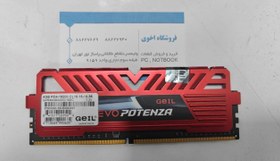 تصویر ram gell EVO POTENZA pc4 4gb 1900 cl16 stoc (2400) رم کامپیوتر ژل استوک 