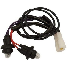 تصویر چراغ نمره عقب پراید MCS 