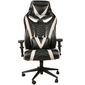 تصویر صندلی گیمینگ دیزل Diesel gaming chair Black and white 