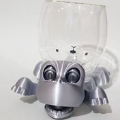 تصویر زیر لیوانی لاک‌پشت متحرک 