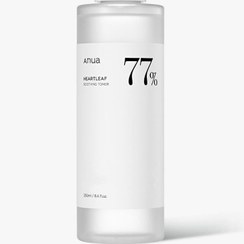 تصویر تونر آنوا Anua 77% تسکین دهنده و ابرسان حجم 250 میل 