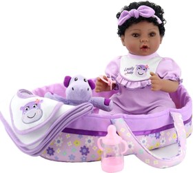 خرید و قیمت عروسک Aori Black Reborn Baby Doll ا Aori Reborn Baby