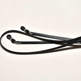 تصویر بند عینک مشکی بافت 