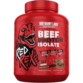 تصویر پروتئین ایزوله بیف red rex بیگ رامی | BIG RAMY LABS RED REX 100% BEEF PROTEIN ISOLATE 