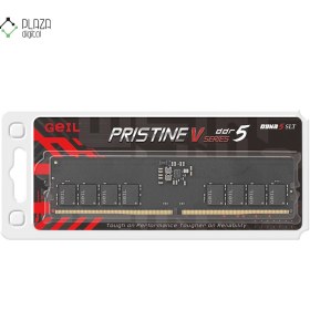 تصویر رم کامپیوتر DDR5 گیل مدل GEIL PRISTINE V تک کاناله 5600 مگاهرتز CL38 ظرفیت 16 گیگابایت 