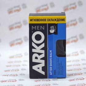 تصویر افترشیو ARKO مدل PLATINUM حجم 250میلی لیتر ا arko after shave for men model platinum 250ml arko after shave for men model platinum 250ml