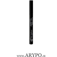 تصویر خط چشم ماژیکی مشکی مای میکاپ استوری My Makeup Story Point Out Matt Liquid Eye Liner