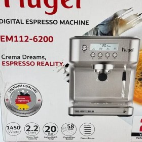 تصویر اسپرسو ساز فلوگل مدل Flugel I EM112-6200 DIGITAL ESPRESSO MACHINE 