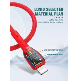 تصویر كابل شارژ ميكرو برند LDNIO مدل LS661 LS661 LDNIO brand micro charging cable